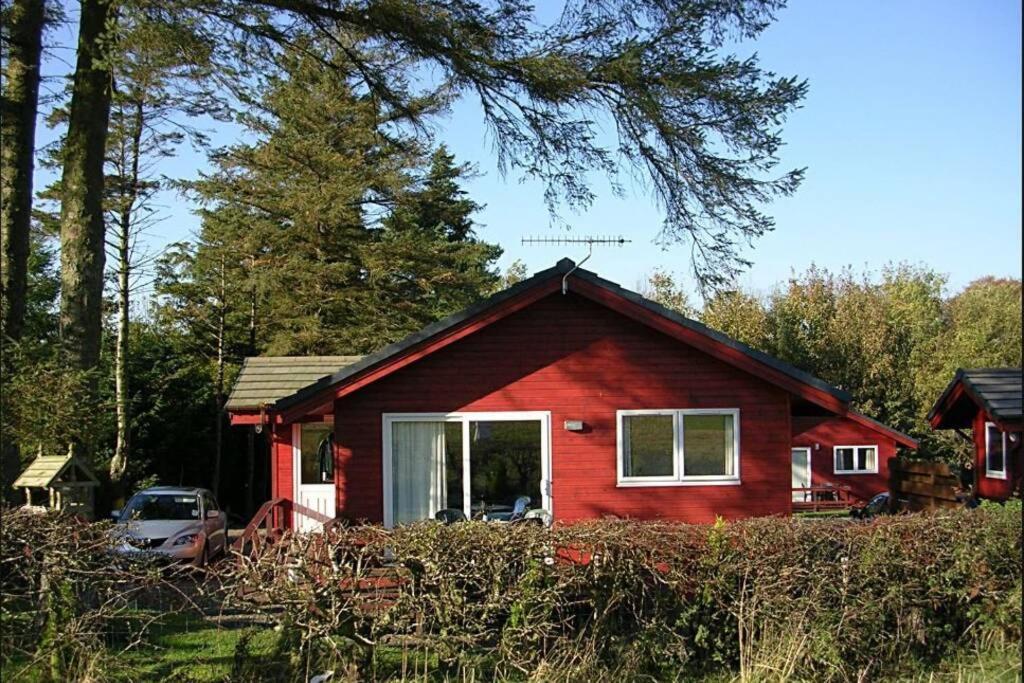 Heron Lodge, Edge Of Mabie Forest Dumfries Buitenkant foto