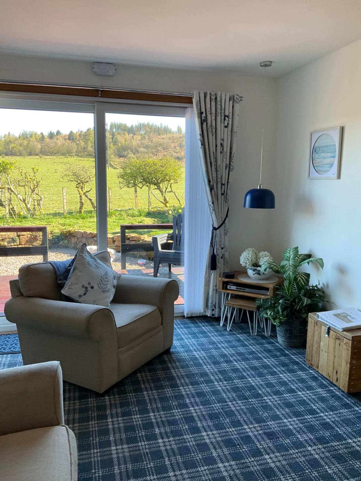 Heron Lodge, Edge Of Mabie Forest Dumfries Buitenkant foto