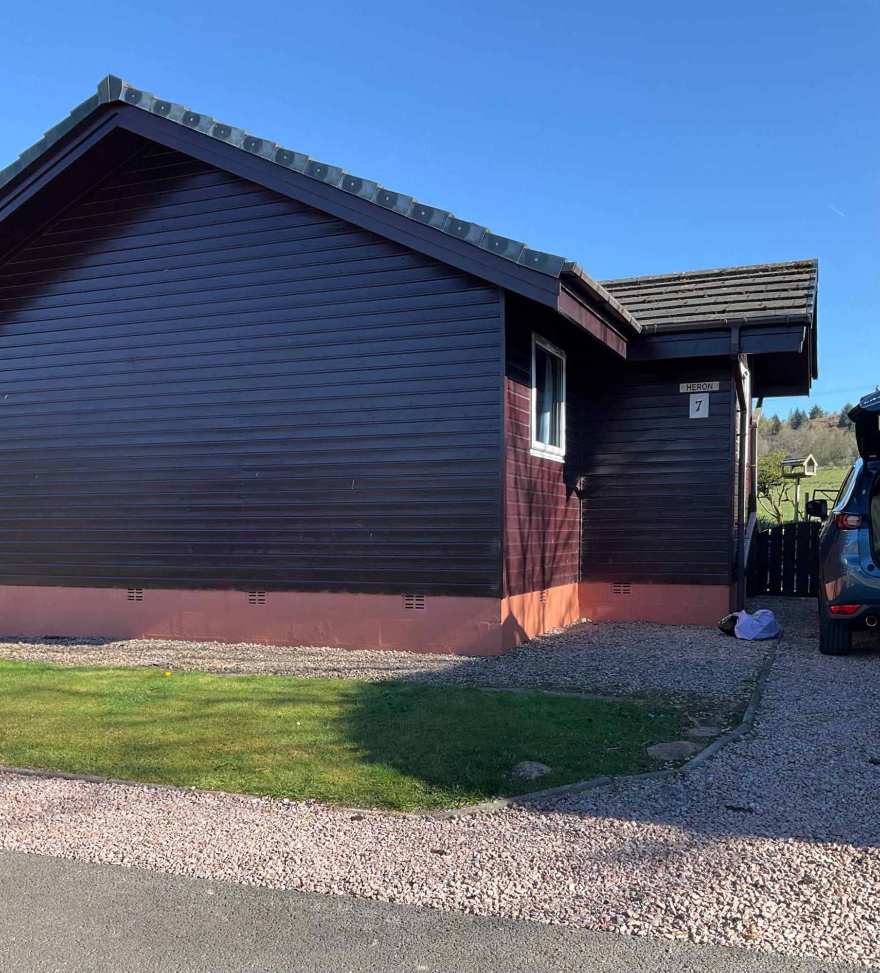 Heron Lodge, Edge Of Mabie Forest Dumfries Buitenkant foto