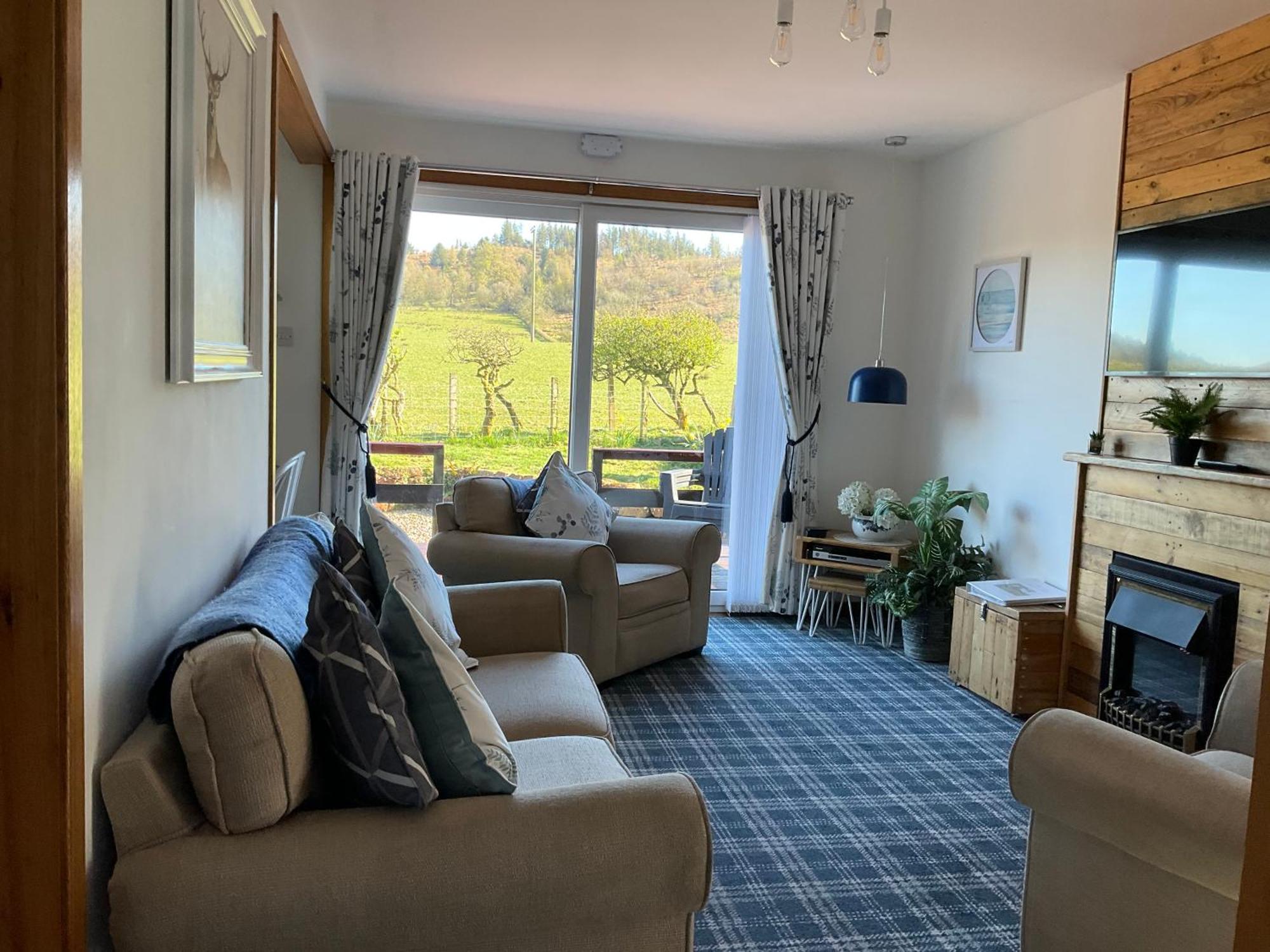 Heron Lodge, Edge Of Mabie Forest Dumfries Buitenkant foto